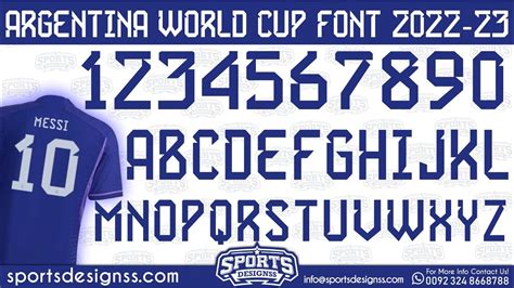 download font argentina 2022.